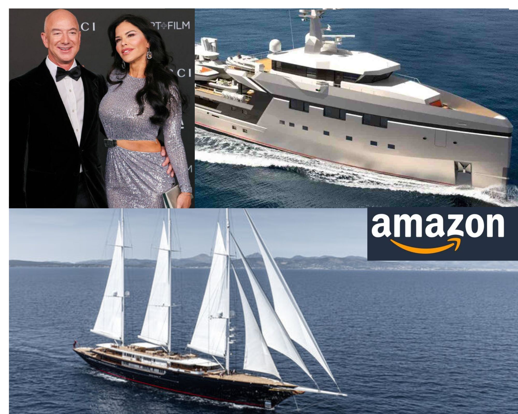 Impressionanti yacht di Jeff Bezos a Maiorca