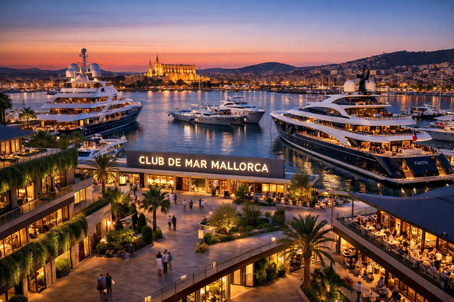 Club de Mar Mallorca: marina per megayacht e noleggio barche a Palma