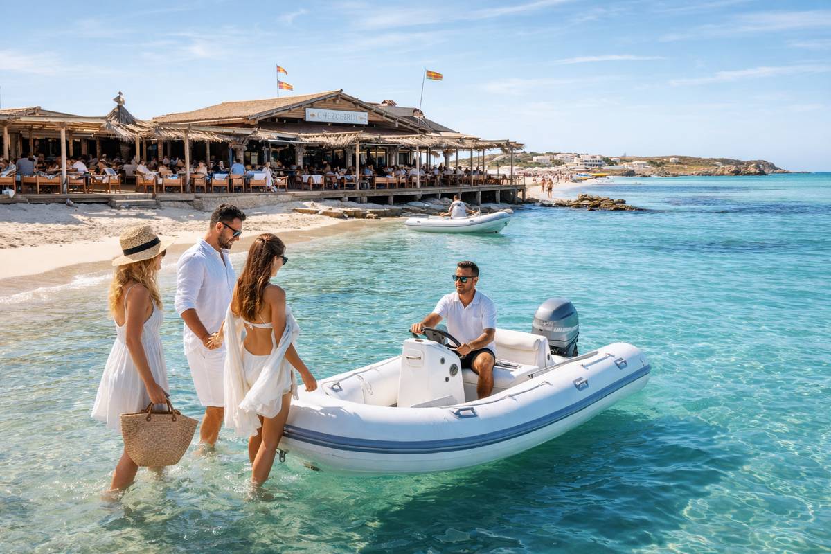 restaurant yacht charter ibiza Real Yacht Charter