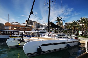 boat party en catamaran