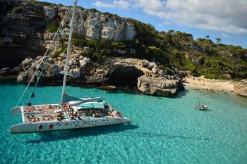 boat party en catamaran